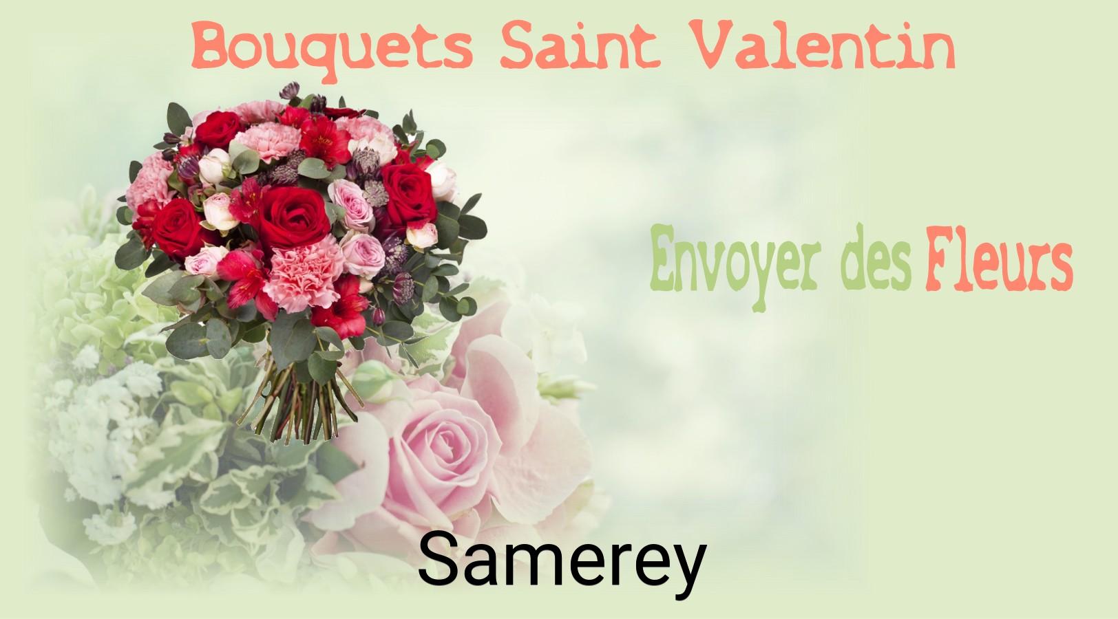 Roses de Saint-Valentin livrées à Samerey